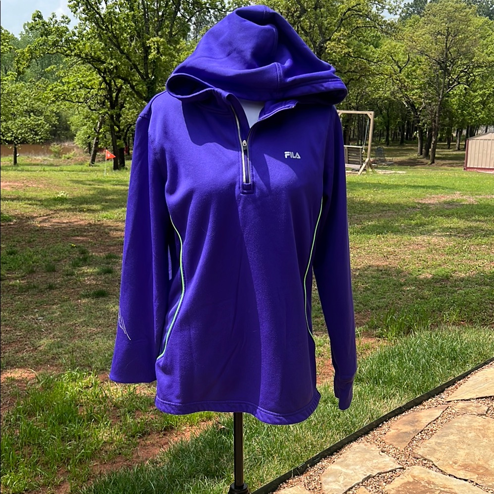 Fila Womens Purple Hoodie262